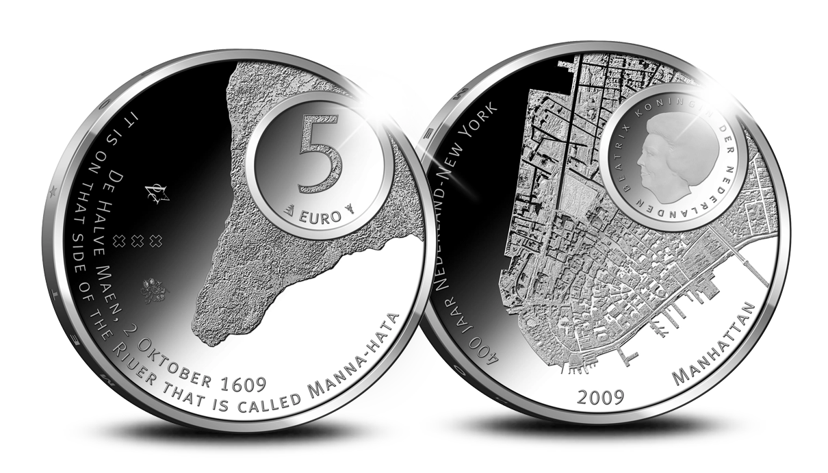 Nederland Waterland in Sterling zilver